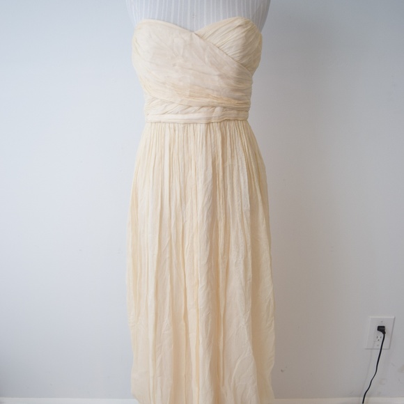J. Crew Dresses & Skirts - J Crew Arabelle Empire Dress Ivory Wedding